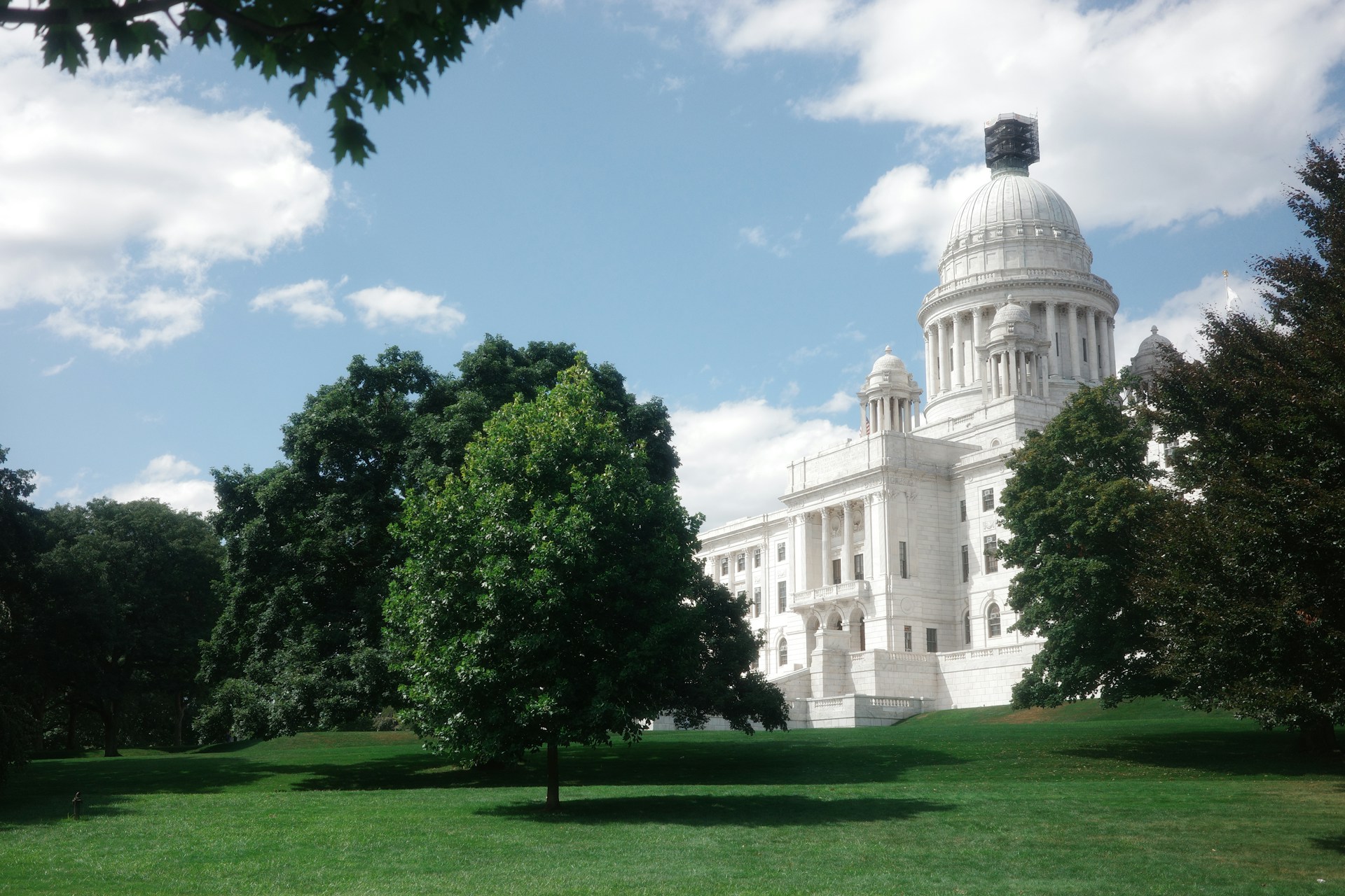 Providence State House im Park